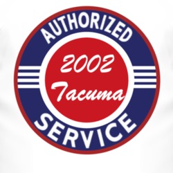 Authorized Service 2002 Chevy Tacuma T Shirt