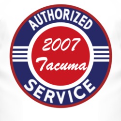 Authorized Service 2007 Chevy Tacuma T Shirt