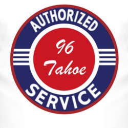Authorized Service 1996 Chevy Tahoe T Shirt