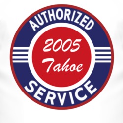 Authorized Service 2005 Chevy Tahoe T Shirt