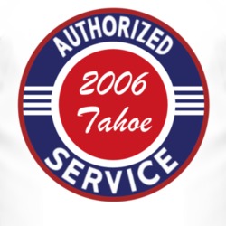 Authorized Service 2006 Chevy Tahoe T Shirt