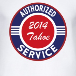 Authorized Service 2014 Chevy Tahoe T Shirt