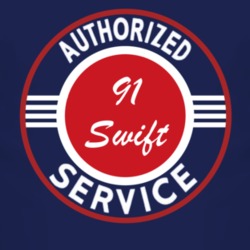 Authorized Service 1991 Chevy Swift Dark T Shirt