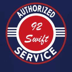 Authorized Service 1992 Chevy Swift Dark T Shirt