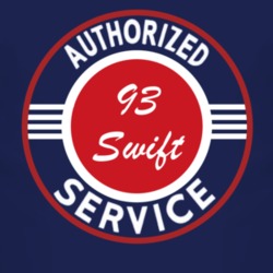 Authorized Service 1993 Chevy Swift Dark T Shirt