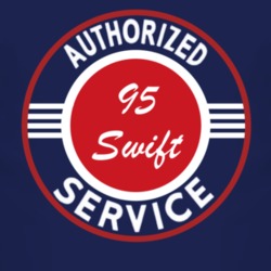 Authorized Service 1995 Chevy Swift Dark T Shirt