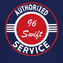 Authorized Service 1996 Chevy Swift Dark T Shirt