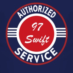 Authorized Service 1997 Chevy Swift Dark T Shirt
