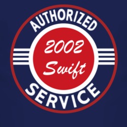 Authorized Service 2002 Chevy Swift Dark T Shirt