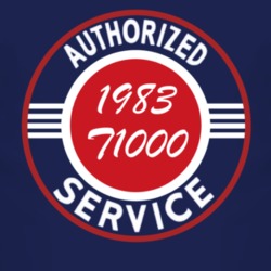 Authorized Service 1983 Pontiac T1000 Dark T Shirt