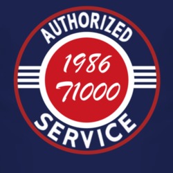 Authorized Service 1986 Pontiac T1000 Dark T Shirt