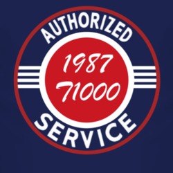 Authorized Service 1987 Pontiac T1000 Dark T Shirt