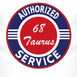 Authorized Service 1968 Taurus T Shirt