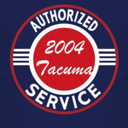Authorized Service 2004 Chevy Tacuma Dark T Shirt