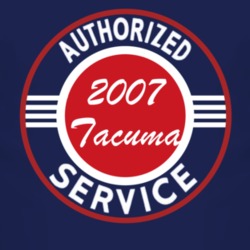 Authorized Service 2007 Chevy Tacuma Dark T Shirt