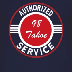 Authorized Service 1998 Chevy Tahoe Dark T Shirt