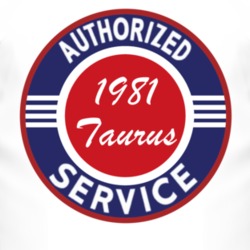 Authorized Service 1981 Taurus T Shirt