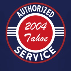 Authorized Service 2004 Chevy Tahoe Dark T Shirt