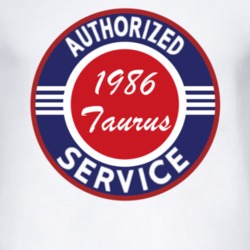 Authorized Service 1986 Taurus T Shirt