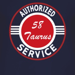 Authorized Service 1958 Taurus Dark T Shirt
