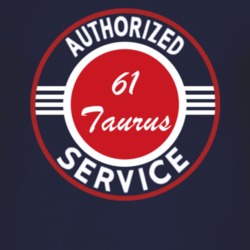 Authorized Service 1961 Taurus Dark T Shirt