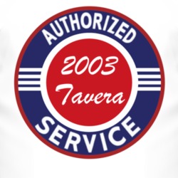Authorized Service 2003 Chevy Tavera T Shirt