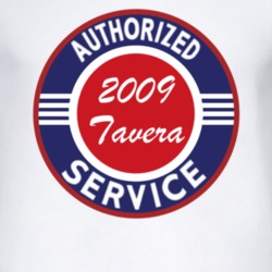 Authorized Service 2009 Chevy Tavera T Shirt