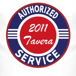 Authorized Service 2011 Chevy Tavera T Shirt