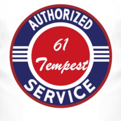 Authorized Service 1961 Pontiac Tempest T Shirt