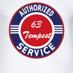 Authorized Service 1963 Pontiac Tempest T Shirt