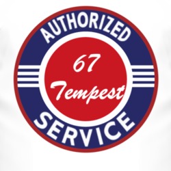 Authorized Service 1967 Pontiac Tempest T Shirt