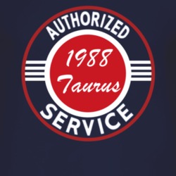 Authorized Service 1988 Taurus Dark T Shirt