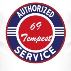 Authorized Service 1969 Pontiac Tempest T Shirt