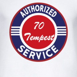 Authorized Service 1970 Pontiac Tempest T Shirt