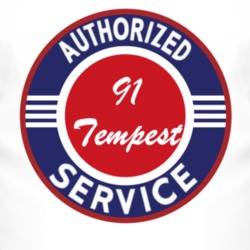 Authorized Service 1991 Pontiac Tempest T Shirt