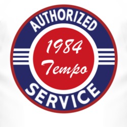 Authorized Service 1984 Tempo T Shirt