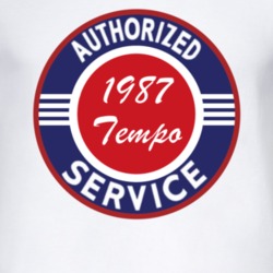 Authorized Service 1987 Tempo T Shirt