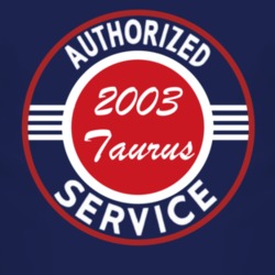 Authorized Service 2003 Taurus Dark T Shirt