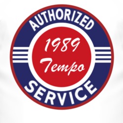 Authorized Service 1989 Tempo T Shirt