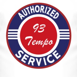 Authorized Service 1993 Tempo T Shirt