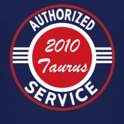 Authorized Service 2010 Taurus Dark T Shirt