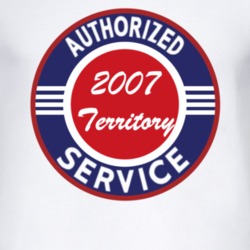 Authorized Service 2007 Territory T Shirt
