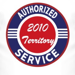 Authorized Service 2010 Territory T Shirt