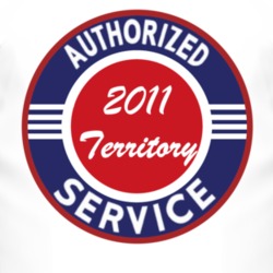 Authorized Service 2011 Territory T Shirt