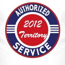 Authorized Service 2012 Territory T Shirt