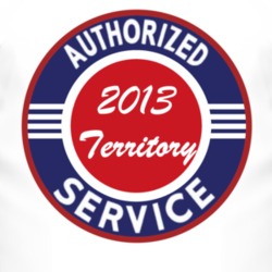 Authorized Service 2013 Territory T Shirt