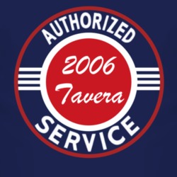 Authorized Service 2006 Chevy Tavera Dark T Shirt