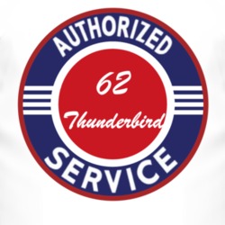 Authorized Service 1962 Thunderbird T Shirt