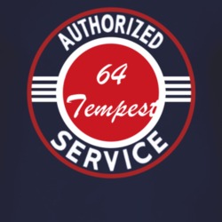 Authorized Service 1964 Pontiac Tempest Dark T Shirt