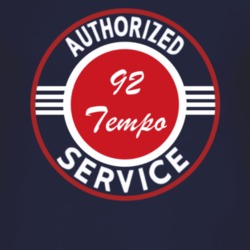Authorized Service 1992 Tempo Dark T Shirt
